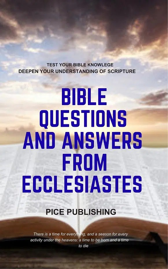 ecclesiastes quiz book